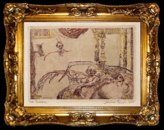 framed  James Ensor Lust, ta009-2